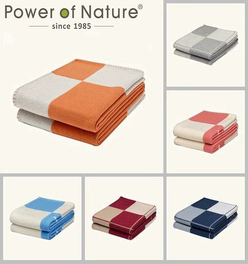 Manta de suave lana Cashmere.